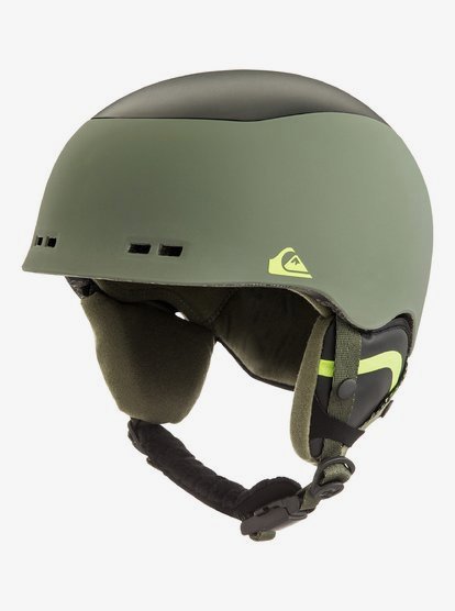 Lennix Snowboardskihelm Voor Heren Brown Quiksilver quiksilver kopen in de aanbieding
