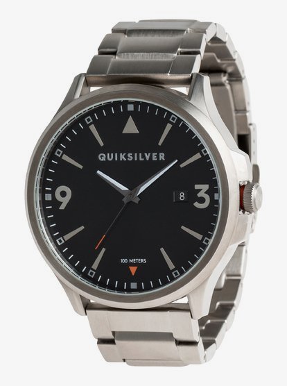 Beluka Metal Analoog Horloge Voor Heren Gray Quiksilver quiksilver kopen in de aanbieding
