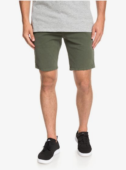 Krandy Chino Short Voor Heren Brown Quiksilver quiksilver kopen in de aanbieding