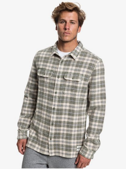 Strutten Blues Overhemd Met Lange Mouwen Voor Heren Brown Quiksilver quiksilver kopen in de aanbieding Strutten Blues Overhemd Met Lange Mouwen Voor Heren Brown Quiksilver quiksilver kopen in de aanbieding