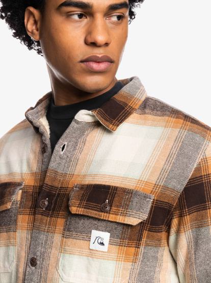 Camus - Long Sleeve Flannel Shirt for Men EQYWT04420