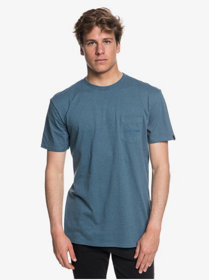 The Stitch Up T Shirt Met Borstzak Voor Heren Blue Quiksilver quiksilver kopen in de aanbieding The Stitch Up T Shirt Met Borstzak Voor Heren Blue Quiksilver quiksilver kopen in de aanbieding
