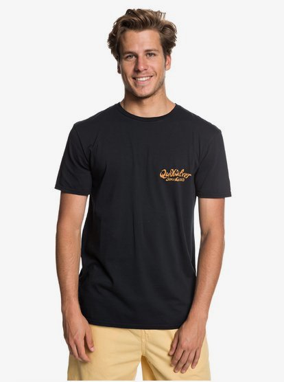quiksilver, Футболка Kustom Shapes, BLACK (kvj0) 0 Футболка Kustom Shapes Черный EQYZT05225 Quiksilver