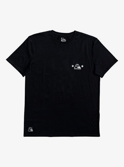 Black Stars T Shirt Voor Heren Quiksilver quiksilver kopen in de aanbieding