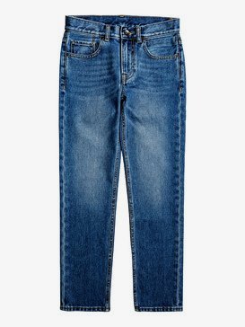 Revolver Medium Blue - Straight Fit Jeans for Boys 8-16  EQBDP03158