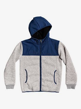 Keller Mix - Hooded Zip-Up Fleece for Boys 8-16  EQBFT03544