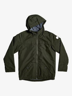 Waiting Period - Hooded Water-Resistant Parka for Boys 8-16  EQBJK03181