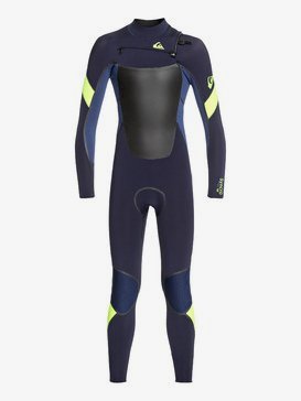 5/4/3mm Syncro Plus - Hooded Chest Zip Wetsuit for Boys 8-16  EQBW203003