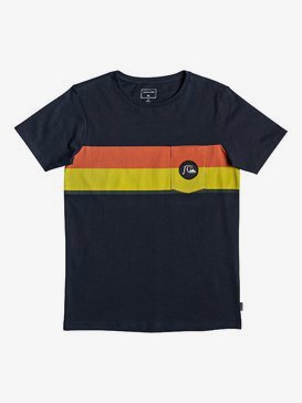Multiply Stripe - Pocket T-Shirt for Boys 8-16  EQBZT04013