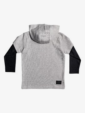Mindil Spot - Long Double Sleeve Hooded Top for Boys 2-7  EQKKT03166