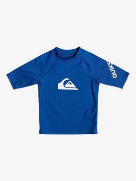All Time - Short Sleeve UPF 50 Rash Vest for Boys 2-7  EQKWR03049