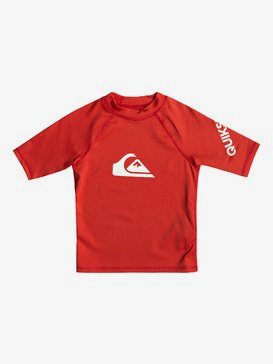 All Time - Short Sleeve UPF 50 Rash Vest for Boys 2-7  EQKWR03049