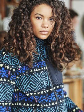 Quiksilver Womens - Zip-Up Half Neck Fleece  EQWFT03003