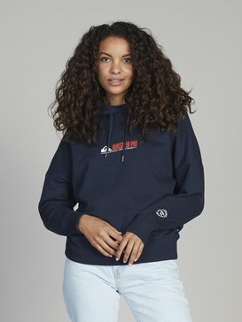 Quiksilver Womens Pro France - Boxy Hoodie  EQWFT03007