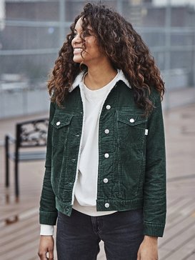 Quiksilver Womens - Corduroy Trucker Jacket for Women