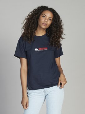 Quiksilver Womens Pro France - T-Shirt  EQWKT03023