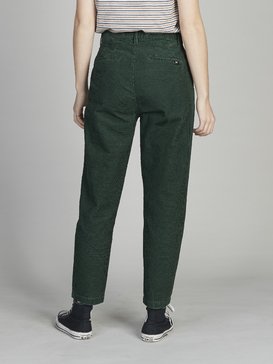 Quiksilver Womens - Pleated Corduroy Trousers for Women  EQWNP03004