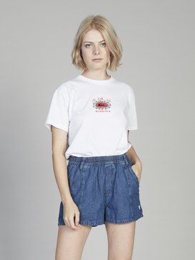 Quiksilver Womens - Elasticated Shorts for Women  EQWNS03008