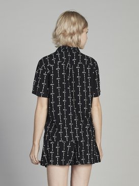 Quiksilver Womens - Short Sleeve Camp Shirt  EQWWT03014