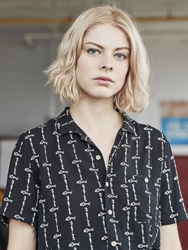 Quiksilver Womens - Short Sleeve Camp Shirt  EQWWT03014