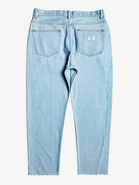 Up Sized Ice - Cropped Loose Fit Jeans  EQYDP03415