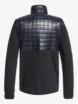 Into The Wild - Technical Zip-Up Mock Neck Fleece for Men  EQYFT03962