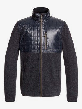 Into The Wild - Technical Zip-Up Mock Neck Fleece for Men  EQYFT03962