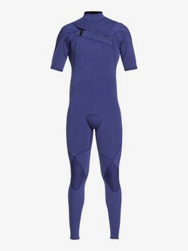 2/2mm Highline Ltd Monochrome - Short Sleeve Chest Zip Springsuit for Men  EQYW303010