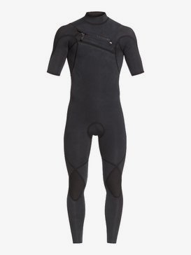 2/2mm Highline Ltd Monochrome - Short Sleeve Chest Zip Springsuit for Men  EQYW303010