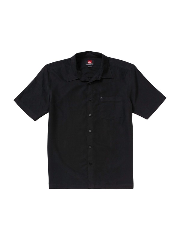 quiksilver, ALOHA SMOOTH SS, BLACK (blk) 0 ALOHA SMOOTH SS 109262 Quiksilver