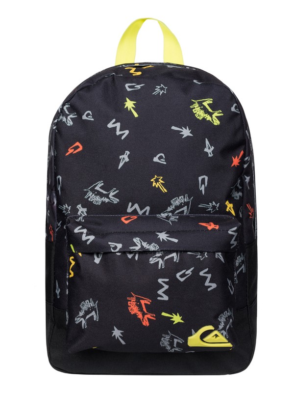 quiksilver, Boys Mini Night Track Backpack, Macaw Green-6 (gkc6) 0 Boys Mini Night Track Backpack 1153042002 Quiksilver