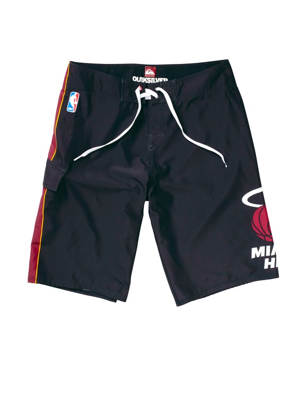 quiksilver, Boys 8-16 Heat NBA Boardshorts, BLACK (blk) 0 Boys 8-16 Heat NBA Boardshorts 201055 Quiksilver