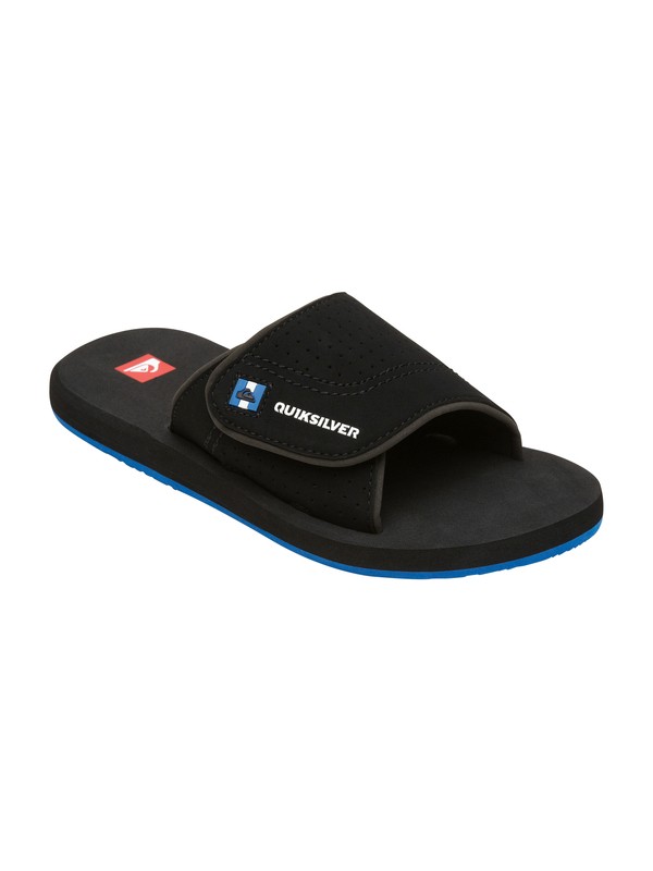 quiksilver, Boys 8-16 Infusion Sandals, BLACK/BLUE (bkb) 0 Boys 8-16 Infusion Sandals 257120 Quiksilver