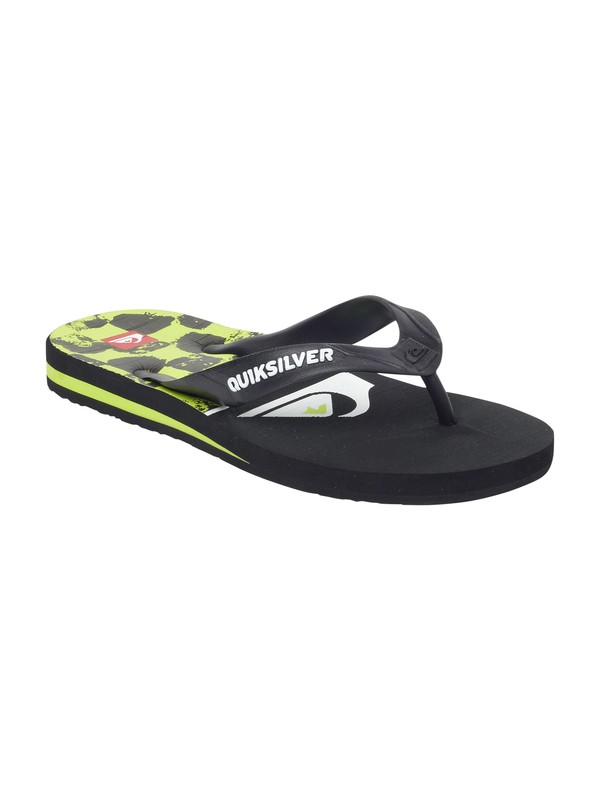 quiksilver, CARVER 4BY, BLACK/GREEN (bgn) 0 CARVER 4BY 257122 Quiksilver