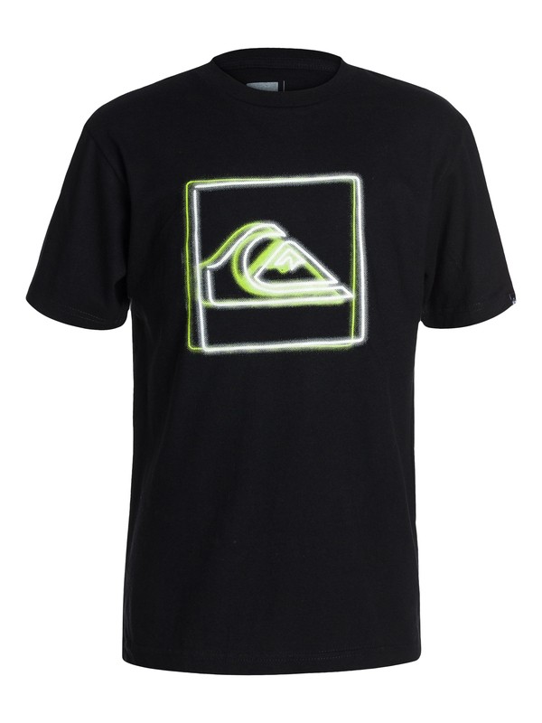 quiksilver, GLOW STIX TEE, Anthracite (kvj0) 0 GLOW STIX TEE 40444057 Quiksilver