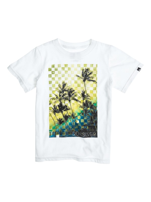 quiksilver, GOOD HAZE TEE, Bright White (wbb0) 0 GOOD HAZE TEE 40444058 Quiksilver