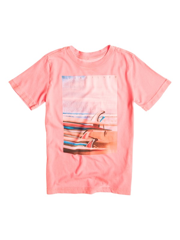 quiksilver, SURF STACK TEE, Sun Orange-f (nkkf) 0 SURF STACK TEE 40444068 Quiksilver