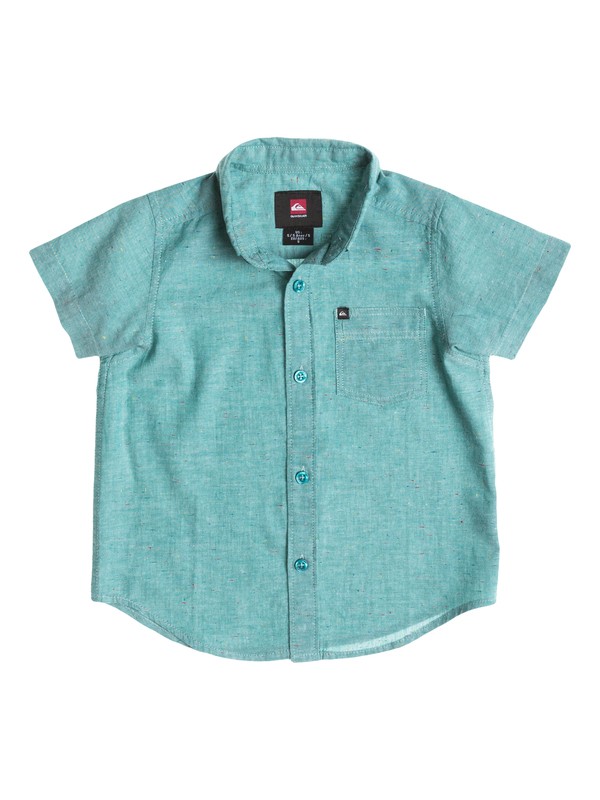 quiksilver, Boys 4-7 Mountain And Wave Shirt, Bayou - Solid (bqj0) 0 Boys 4-7 Mountain And Wave Shirt 40454032 Quiksilver