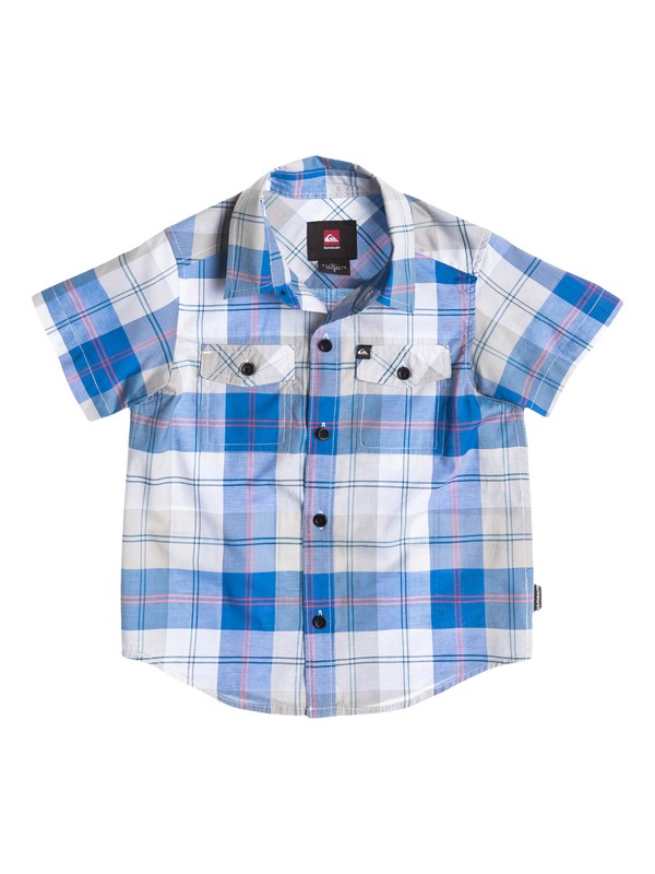 quiksilver, CAMP PLAID SHIRT, Olympian Blue (bqz0) 0 CAMP PLAID SHIRT 40454035 Quiksilver