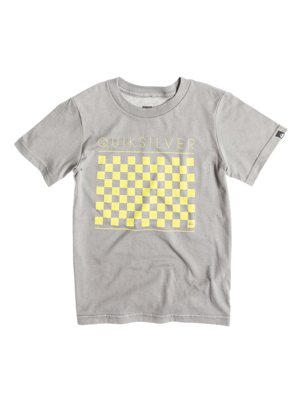 quiksilver, Boys 4-7 Surf Stroke T-Shirt, Gargoyle - Solid (kpc0) 0 Boys 4-7 Surf Stroke T-Shirt 40454042 Quiksilver