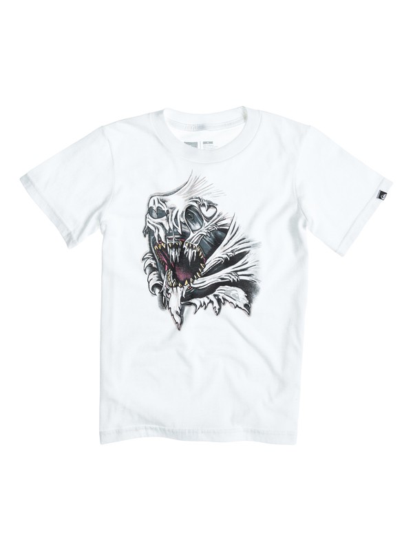 quiksilver, Boys 4-7 Shredder T-Shirt, Bright White (wbb0) 0 Boys 4-7 Shredder T-Shirt 40454070 Quiksilver