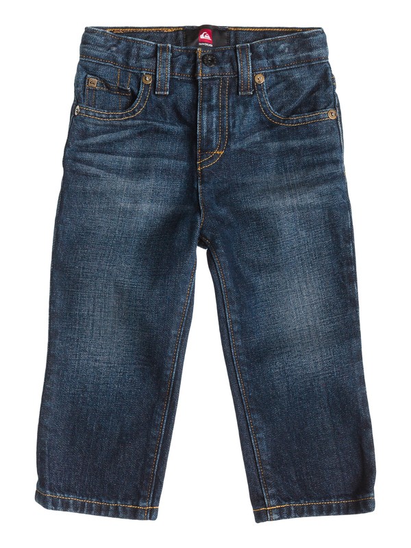 quiksilver, Boys 4-7 Revolver Straight Jeans, Dress Blues - Wash_2 (btky) 0 Boys 4-7 Revolver Straight Jeans 40455024 Quiksilver