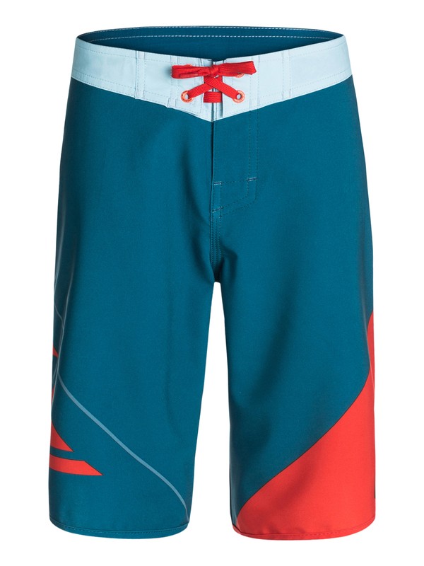 quiksilver, Boys 4-7 New Wave Boardshorts, Moroccan Blue (bsg0) 0 Boys 4-7 New Wave Boardshorts 40455032 Quiksilver