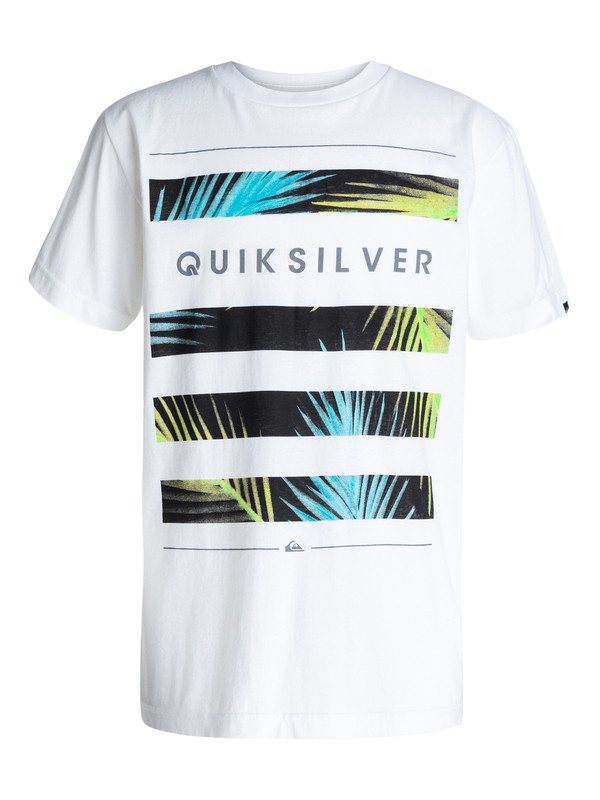 quiksilver, SHELTER TEE, Bright White (wbb0) 0 SHELTER TEE 40464113 Quiksilver