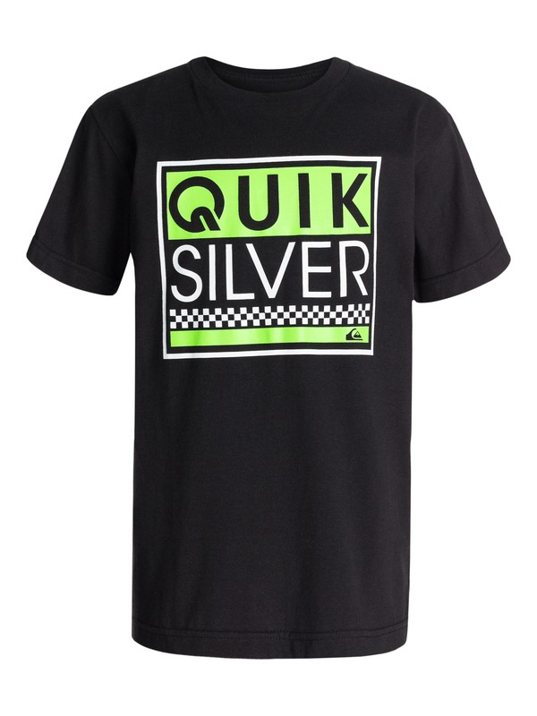 quiksilver, Boys 8-16 Blockhead T-Shirt, Anthracite (kvj0) 0 Boys 8-16 Blockhead T-Shirt 40464119 Quiksilver