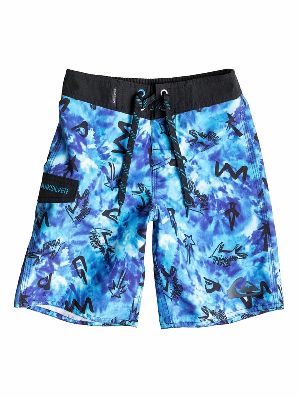 quiksilver, Boys 2-4 Ghetto City Boardshorts, Hawaiian Ocean (bmj0) 0 Boys 2-4 Ghetto City Boardshorts 40545084 Quiksilver