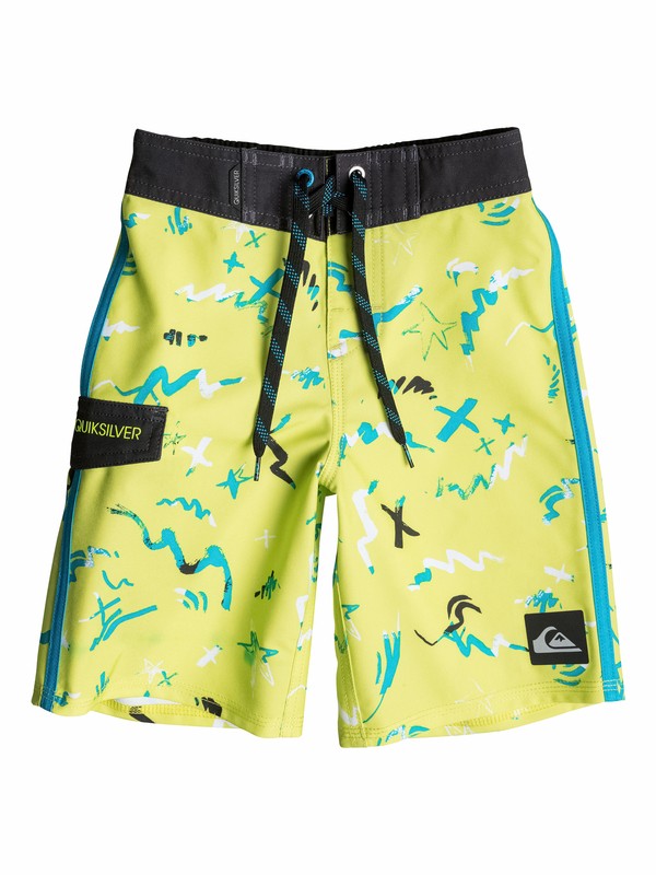 quiksilver, Boys 4-7 Warsplash Boardshorts, Vibrant Yellow (yhg0) 0 Boys 4-7 Warsplash Boardshorts 40555078 Quiksilver