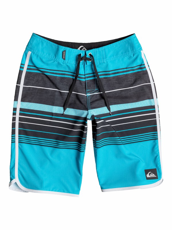 quiksilver, Boys 8-16 Pacific Stripe Boardshorts, Hawaiian Ocean (bmj0) 0 Boys 8-16 Pacific Stripe Boardshorts 40565005 Quiksilver