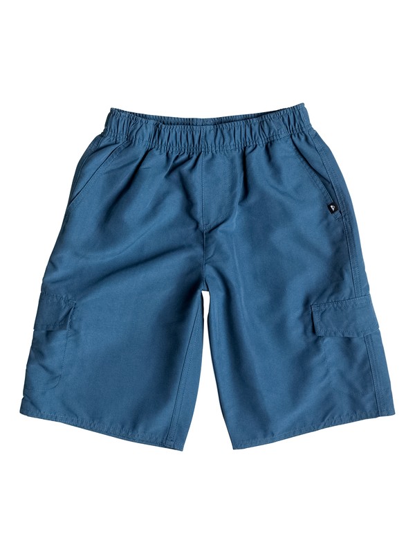 quiksilver, Boys 8-16 Trooper Volleys, Dark Denim (brq0) 0 Boys 8-16 Trooper Volleys 40565036 Quiksilver