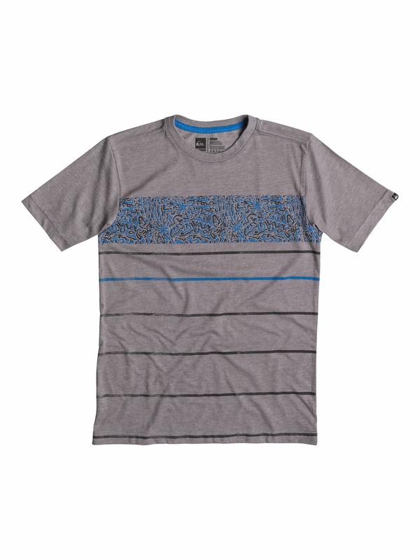 quiksilver, Baby Boardwalk T-Shirt, Gargoyle - Heather (kpch) 0 Baby Boardwalk T-Shirt 40574041 Quiksilver